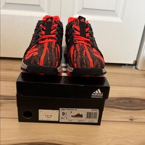 Adidas Vigor Bounce Shoes - Red and Black